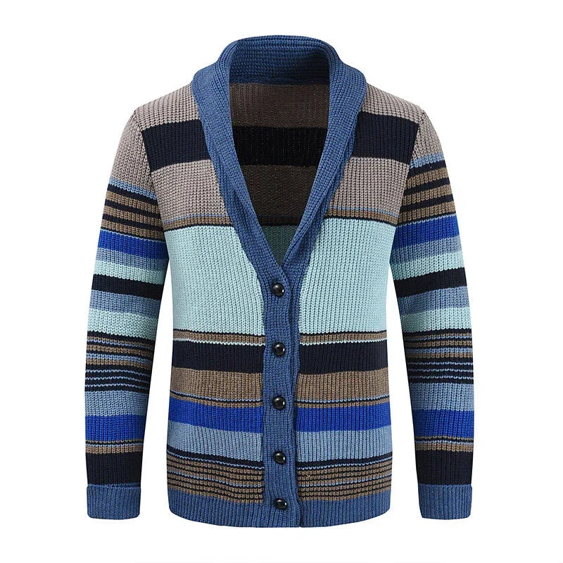 Wendel | Gilet en tricot rayé