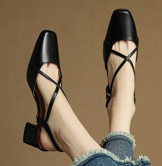 Valenne Talons en Cuir