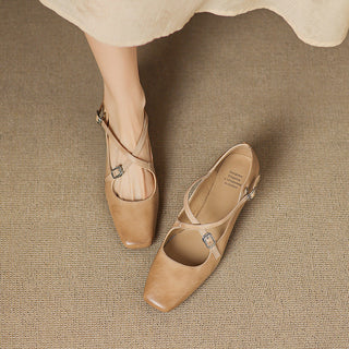 Marvane Cuir Talons Kitten