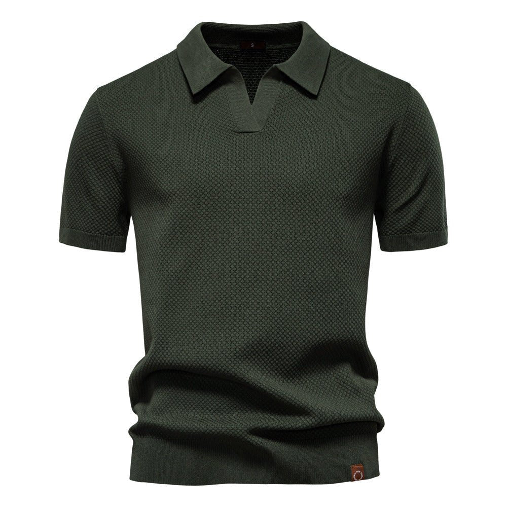 Août | Polo-shirt structuré décontracté