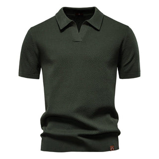 Août | Polo-shirt structuré décontracté