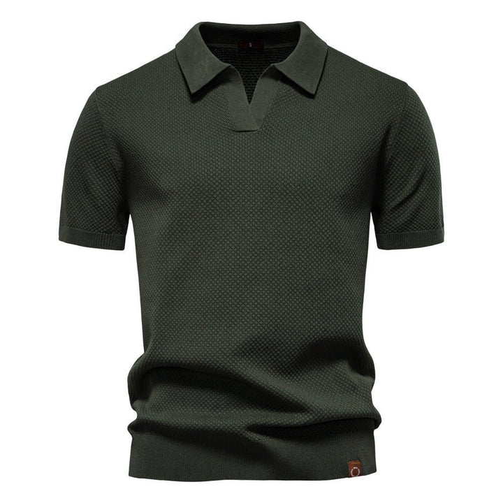 Août | Polo-shirt structuré décontracté