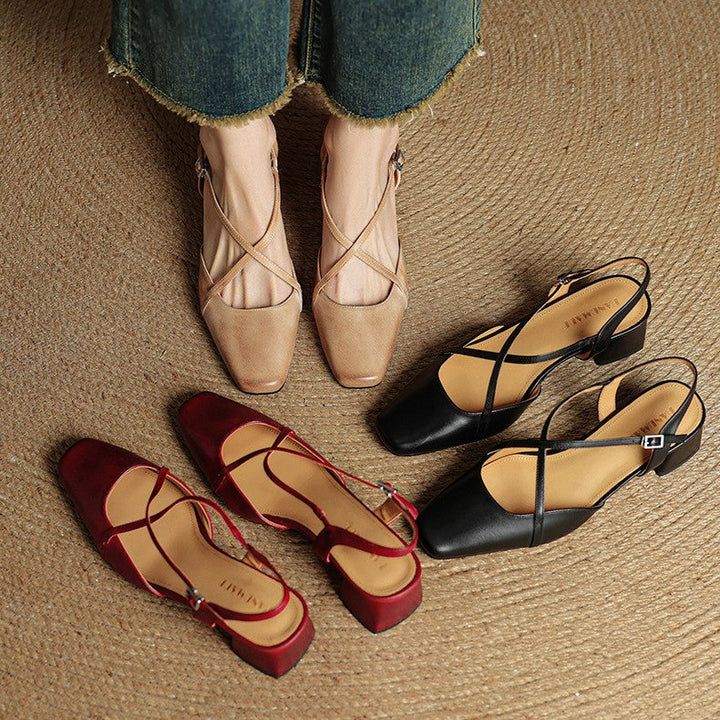 Valenne Talons en Cuir