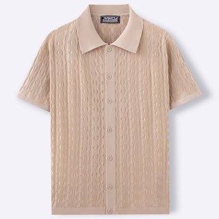 Menno | Chemise en tricot à manches courtes