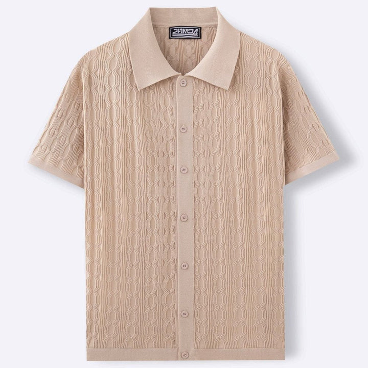 Menno | Chemise en tricot à manches courtes
