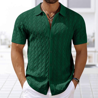 Menno | Chemise en tricot à manches courtes