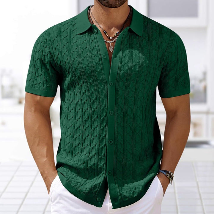 Menno | Chemise en tricot à manches courtes