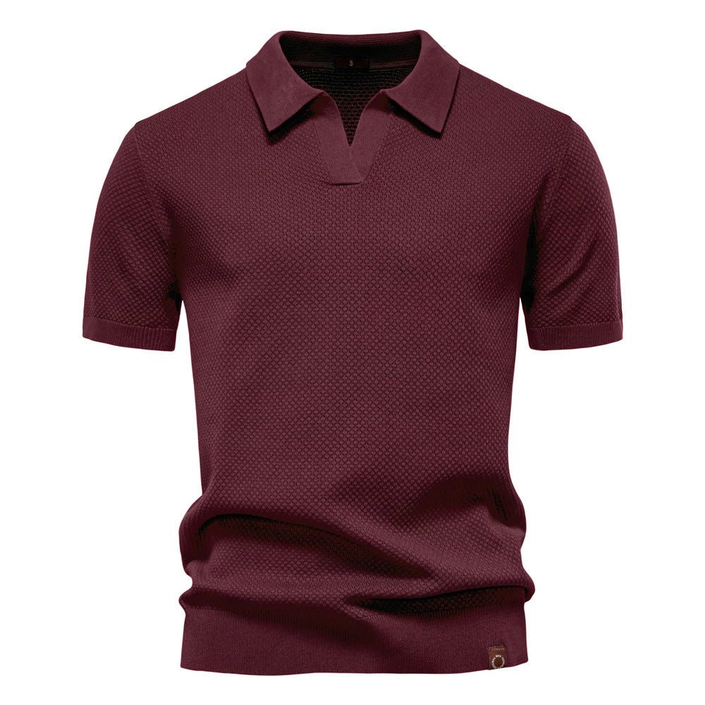 Août | Polo-shirt structuré décontracté