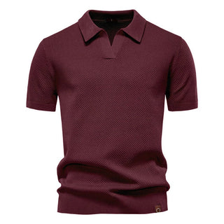Août | Polo-shirt structuré décontracté