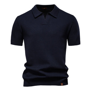 Août | Polo-shirt structuré décontracté