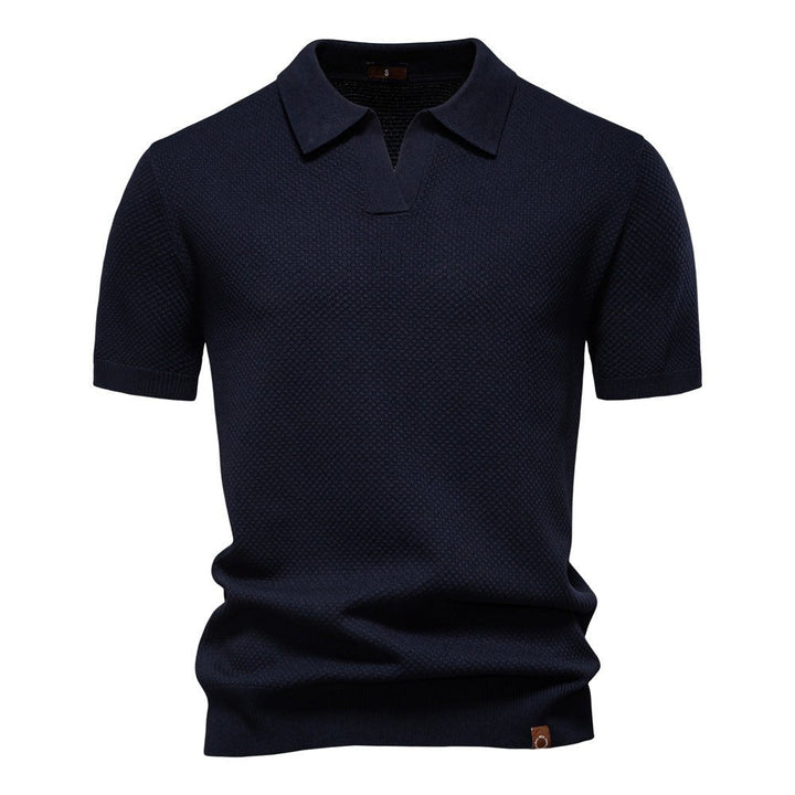 Août | Polo-shirt structuré décontracté