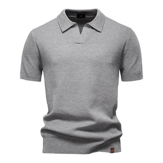 Août | Polo-shirt structuré décontracté