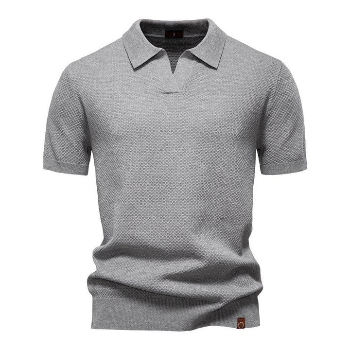 Août | Polo-shirt structuré décontracté
