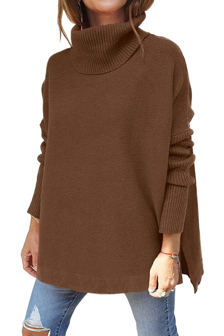Melany | Pull en tricot avec col roulé