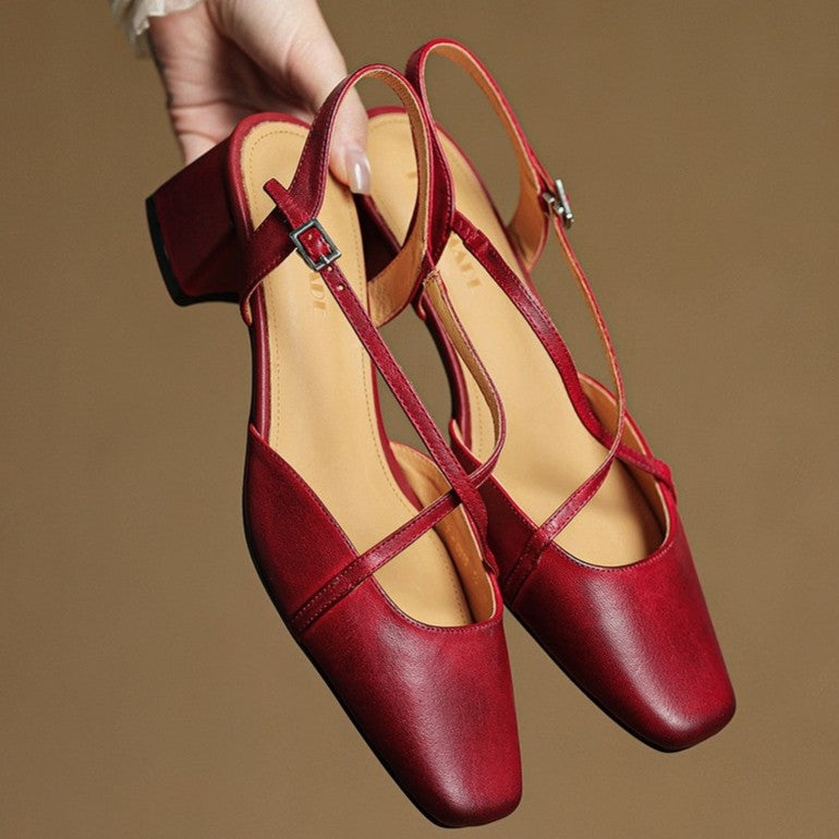 Valenne Talons en Cuir