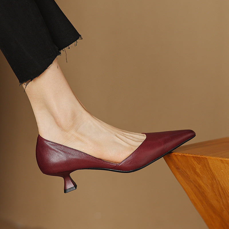 Ceyra Talons Kitten en Cuir