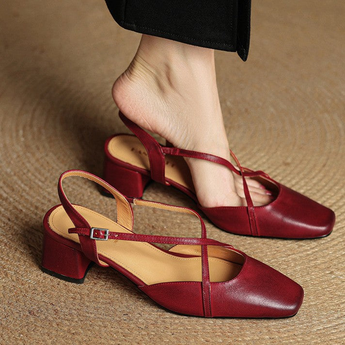 Valenne Talons en Cuir