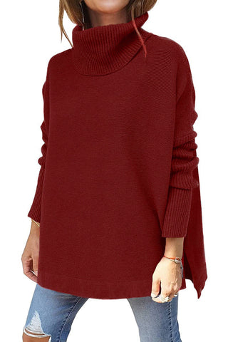 Melany | Pull en tricot avec col roulé