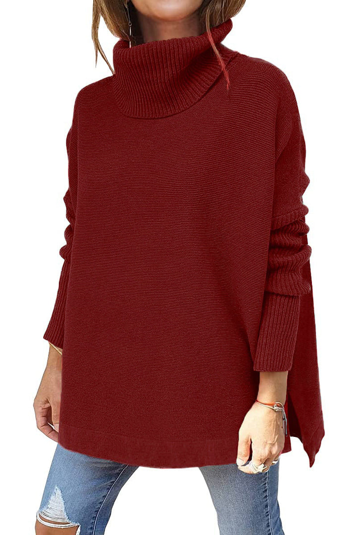 Melany | Pull en tricot avec col roulé