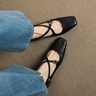 Marvane Cuir Talons Kitten