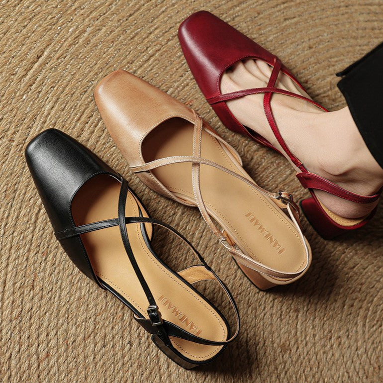 Valenne Talons en Cuir