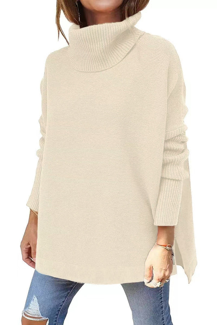Melany | Pull en tricot avec col roulé