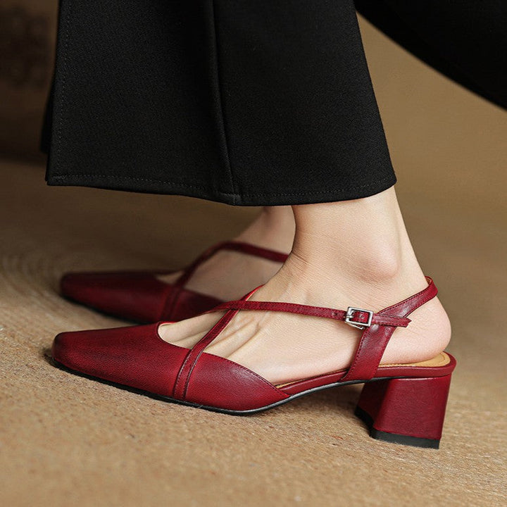Valenne Talons en Cuir