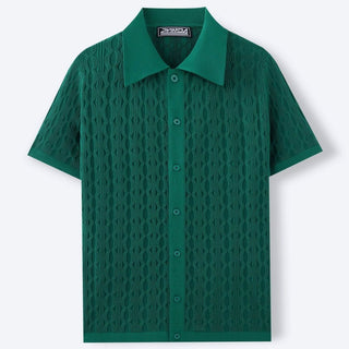 Menno | Chemise en tricot à manches courtes