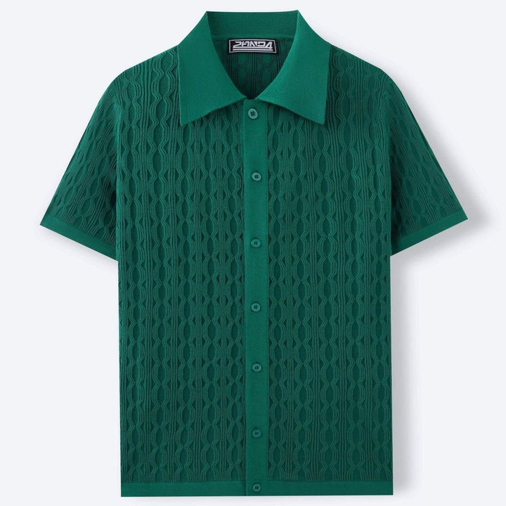 Menno | Chemise en tricot à manches courtes