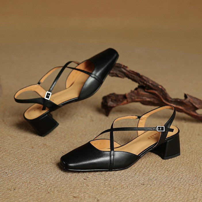 Valenne Talons en Cuir