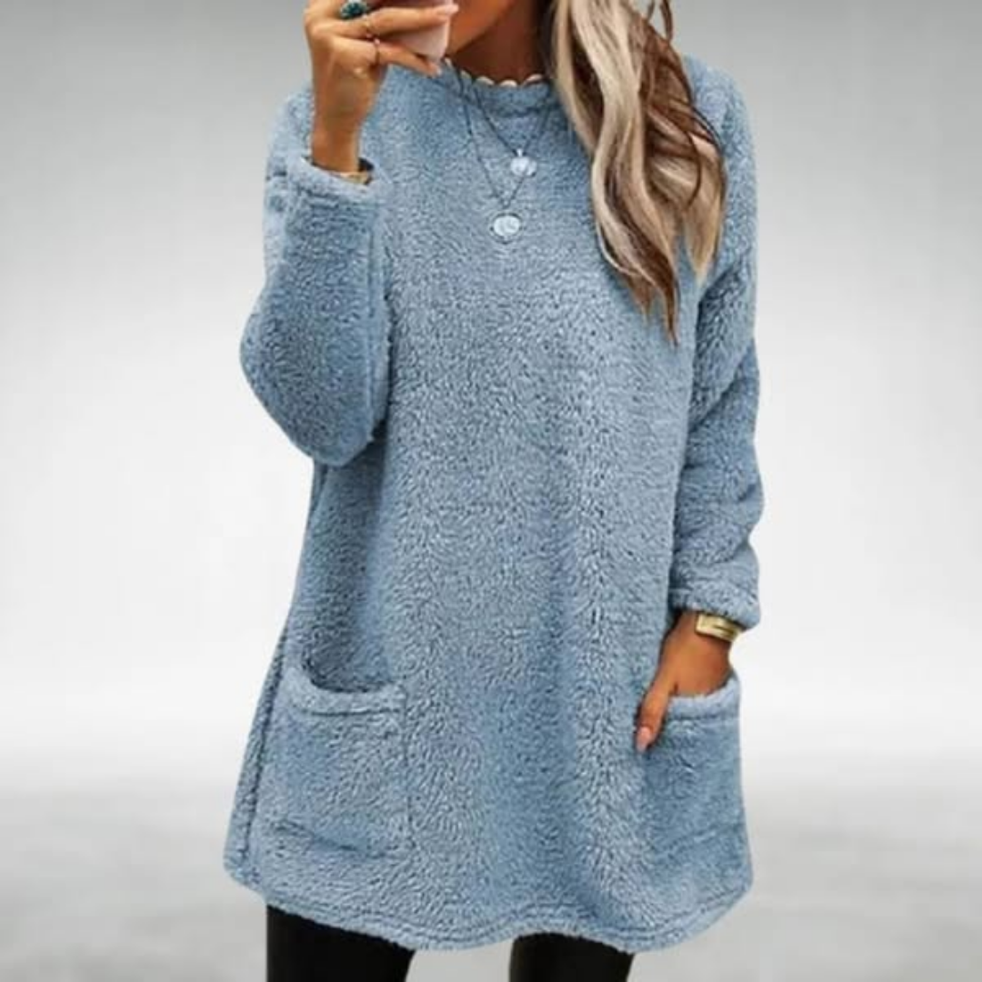 Aubrey | Pull en Fleece Long