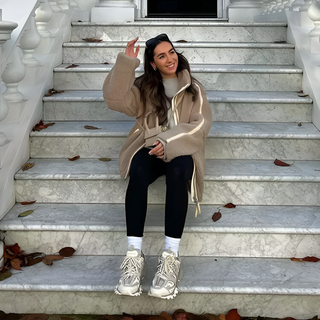 Maxine | Veste teddy avec zip