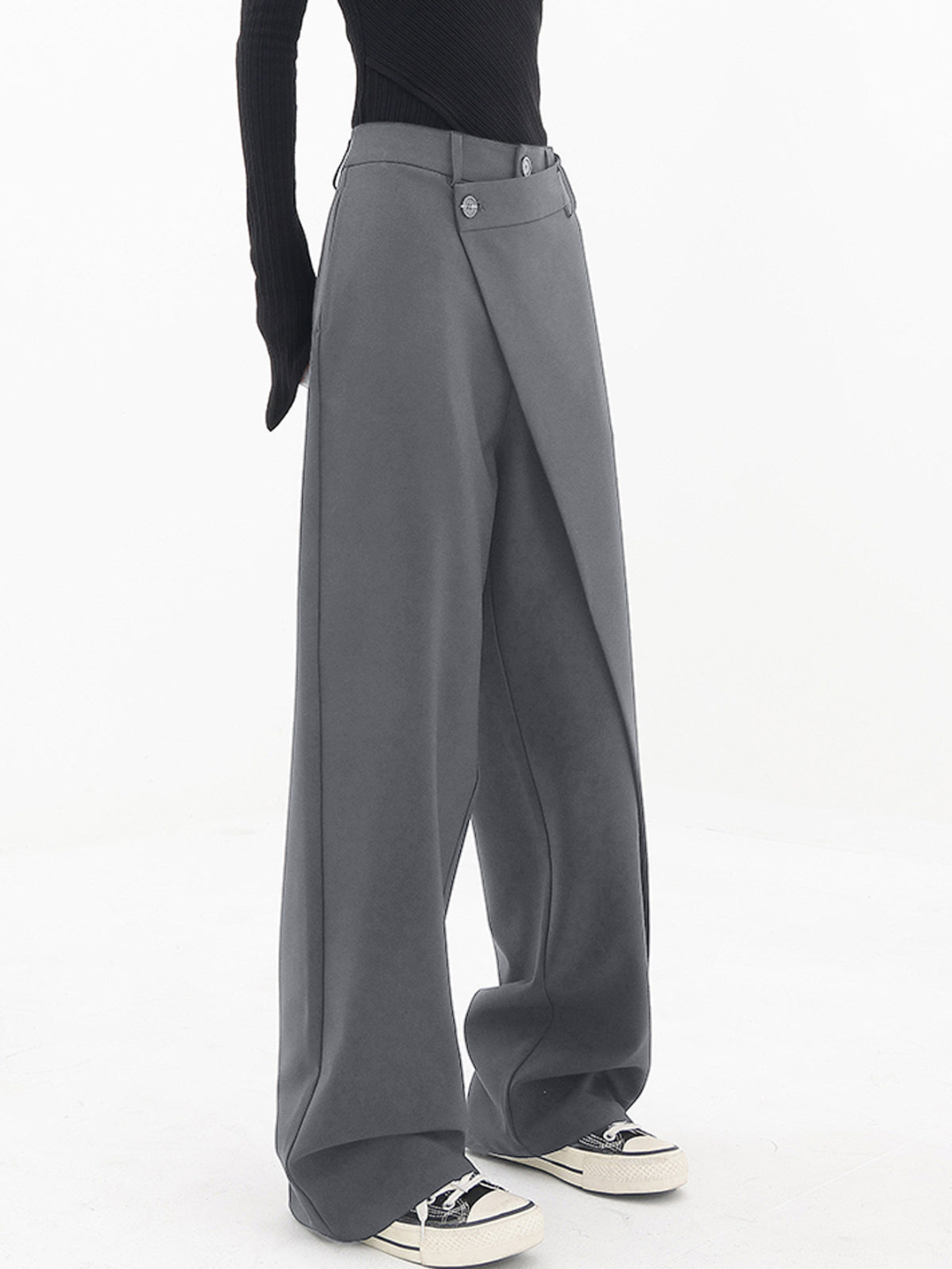 Melody | Pantalons larges taille haute