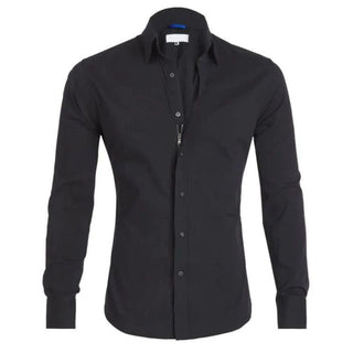 Oscar | Chemise sans plis avec fermeture éclair
