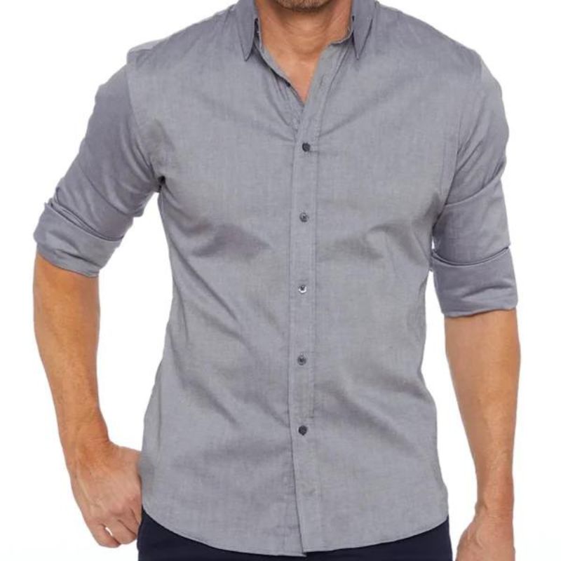 Oscar | Chemise sans plis avec fermeture éclair