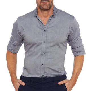 Oscar | Chemise sans plis avec fermeture éclair