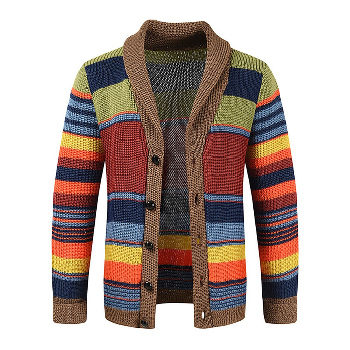 Wendel | Gilet en tricot rayé