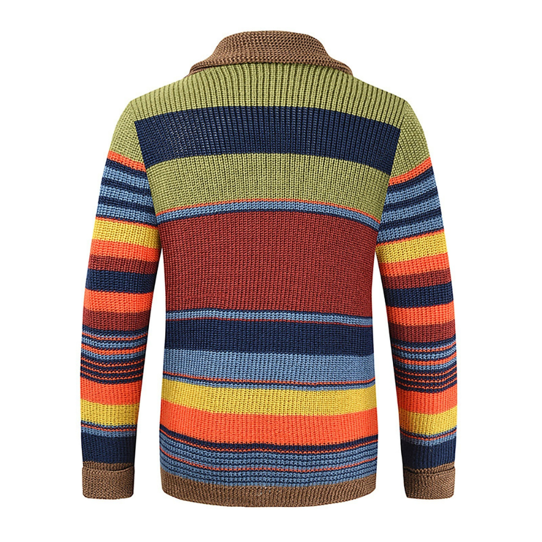 Wendel | Gilet en tricot rayé