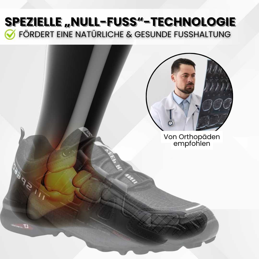 OrthoTrekking | chaussure de trekking et de randonnée ergonomique soulageant la douleur