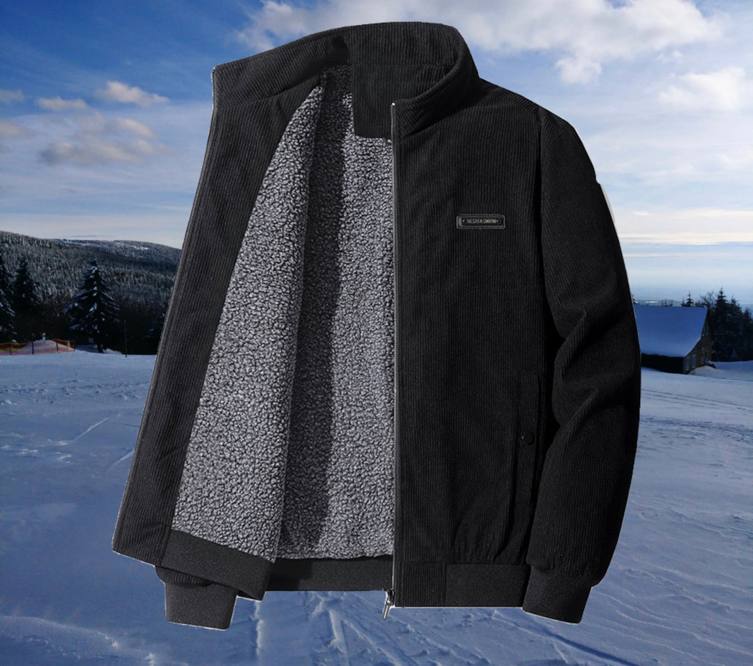 Veste en velours côtelé pour hommes