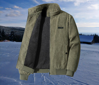 Veste en velours côtelé pour hommes