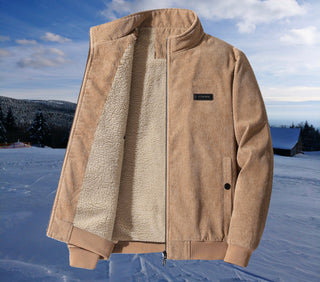 Veste en velours côtelé pour hommes