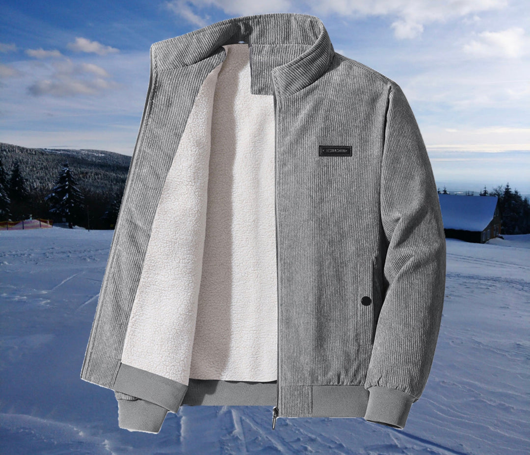 Veste en velours côtelé pour hommes