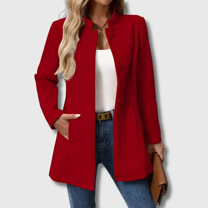 Carys | Veste Mi-Longue Boutonnée