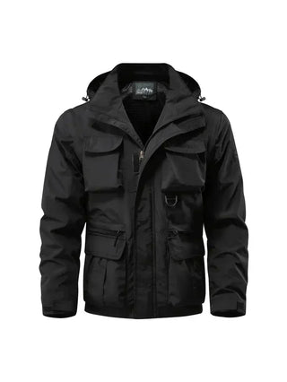 Evra | Veste coupe-vent 2-en-1 avec gants intégrés