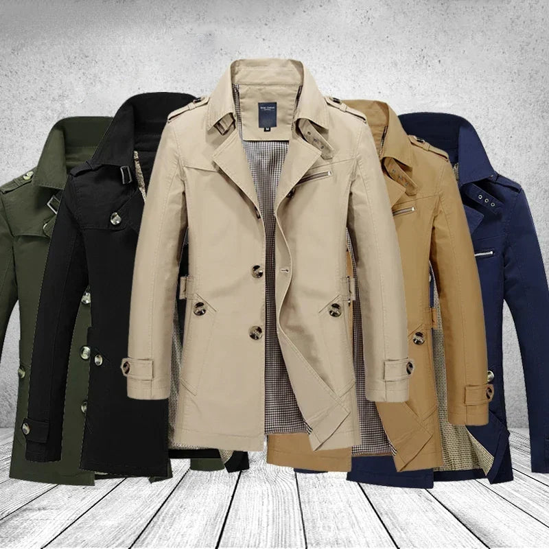 Roger | Trench-coat Casual Élégant
