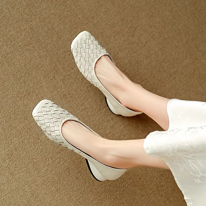 Ballerines en cuir Marcelle