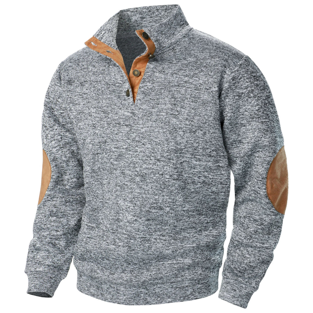 Martin | Pull Henley avec col montant
