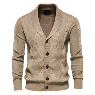 Waldemar | Cardigan pour hommes avec boutonnière