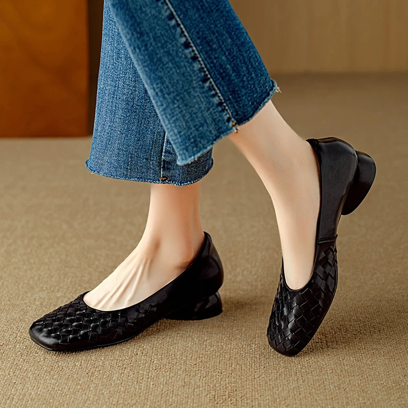 Ballerines en cuir Marcelle
